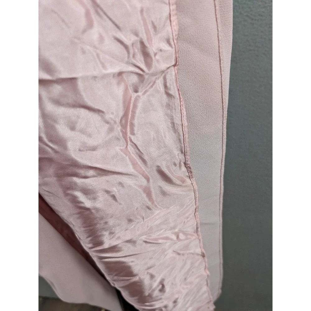 After‎ Dark Maxi Dress Womens Size 14 Prom Gown Party Pastel Pink Minimalist NWT